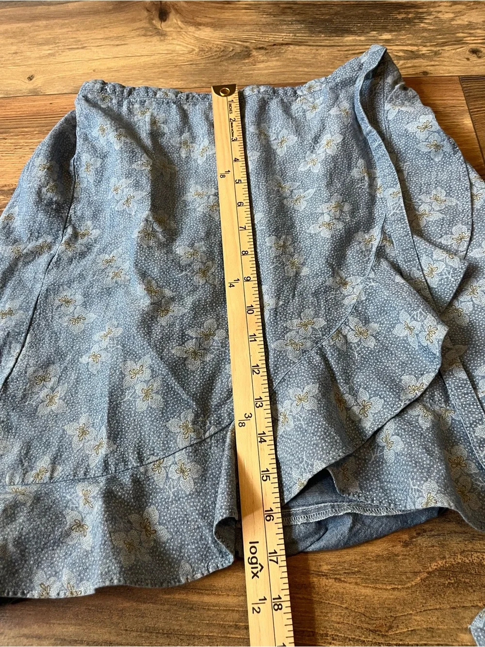 J. Crew wrap panel flattering